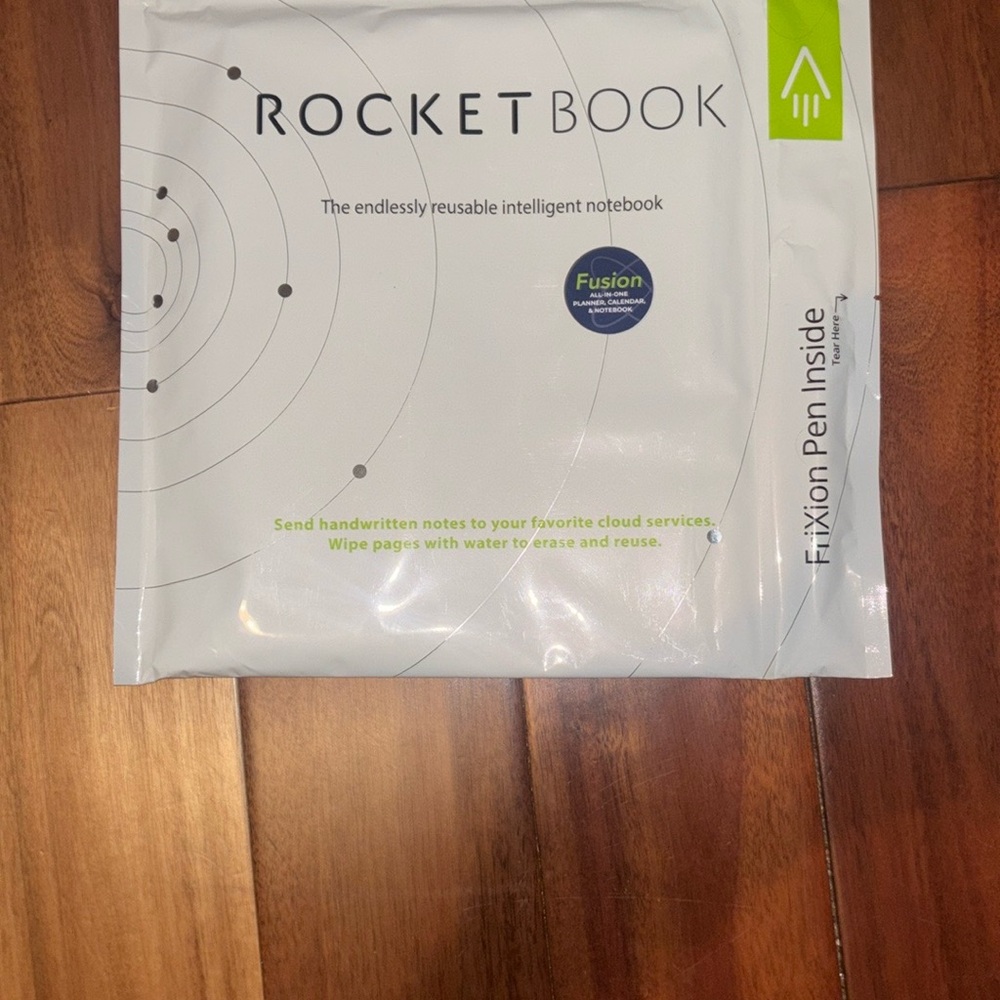 Rocketbook Reusable Notebook with Pen